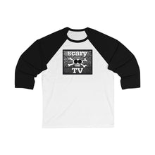 Load image into Gallery viewer, scaryTV Original Unisex Baseball Tee
