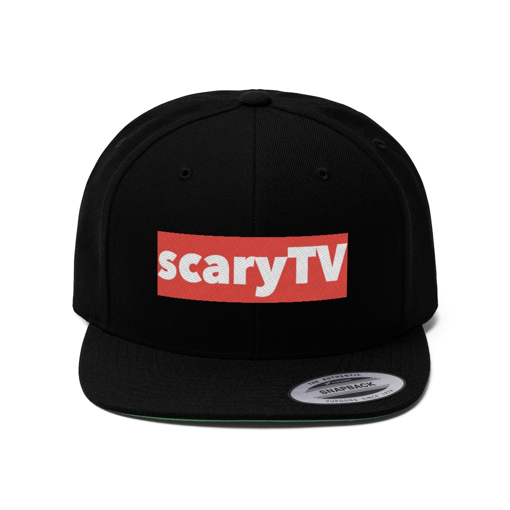 scaryTV s2 Flat Bill Hat