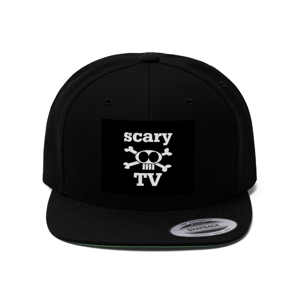 scaryTV Original Flat Bill Hat