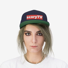 Load image into Gallery viewer, scaryTV s2 Flat Bill Hat
